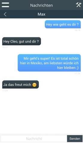 Privatnachrichten werden verschlüsselt auf Servern in Deutschland gespeichert. (Bild: Sociax)